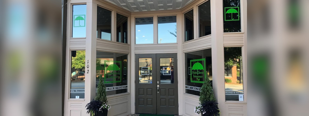 Main Street Insurance office exterior